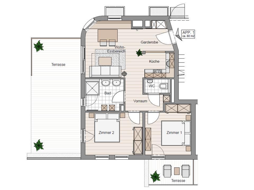 Steinberghaus Apartments Leogang Bilik gambar